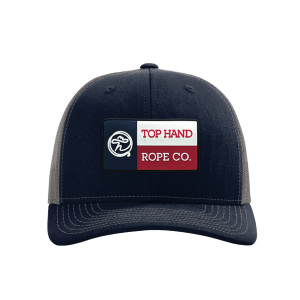 Top Hand Texas PVC Patch Navy with Gray Mesh