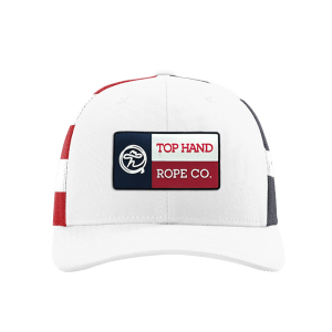 Top Hand Texas PVC Patch White